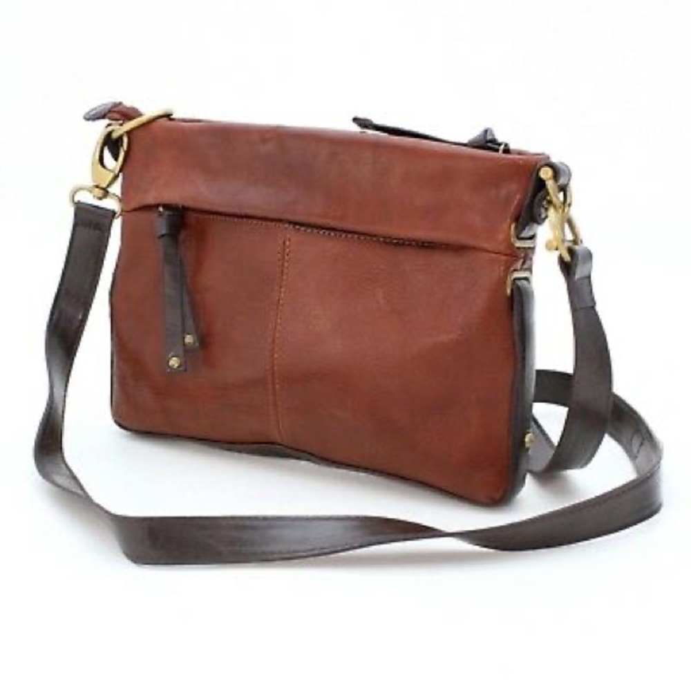 Brown Leather Tignanello Purse